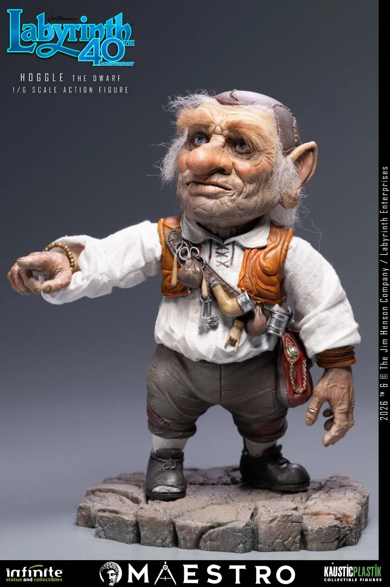 LABYRINTH HOGGLE THE DWARF 1/6 ACTION FIGURE