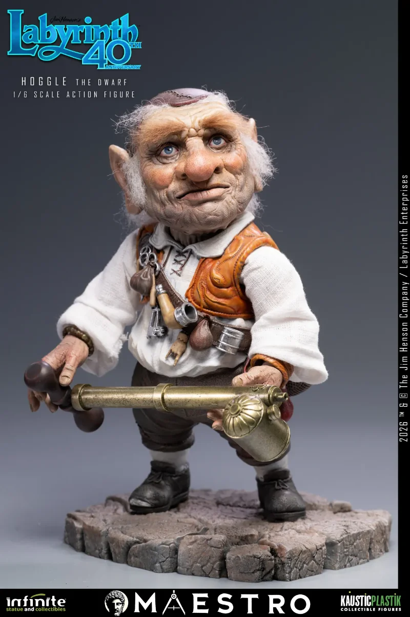 LABYRINTH HOGGLE THE DWARF 1/6 ACTION FIGURE