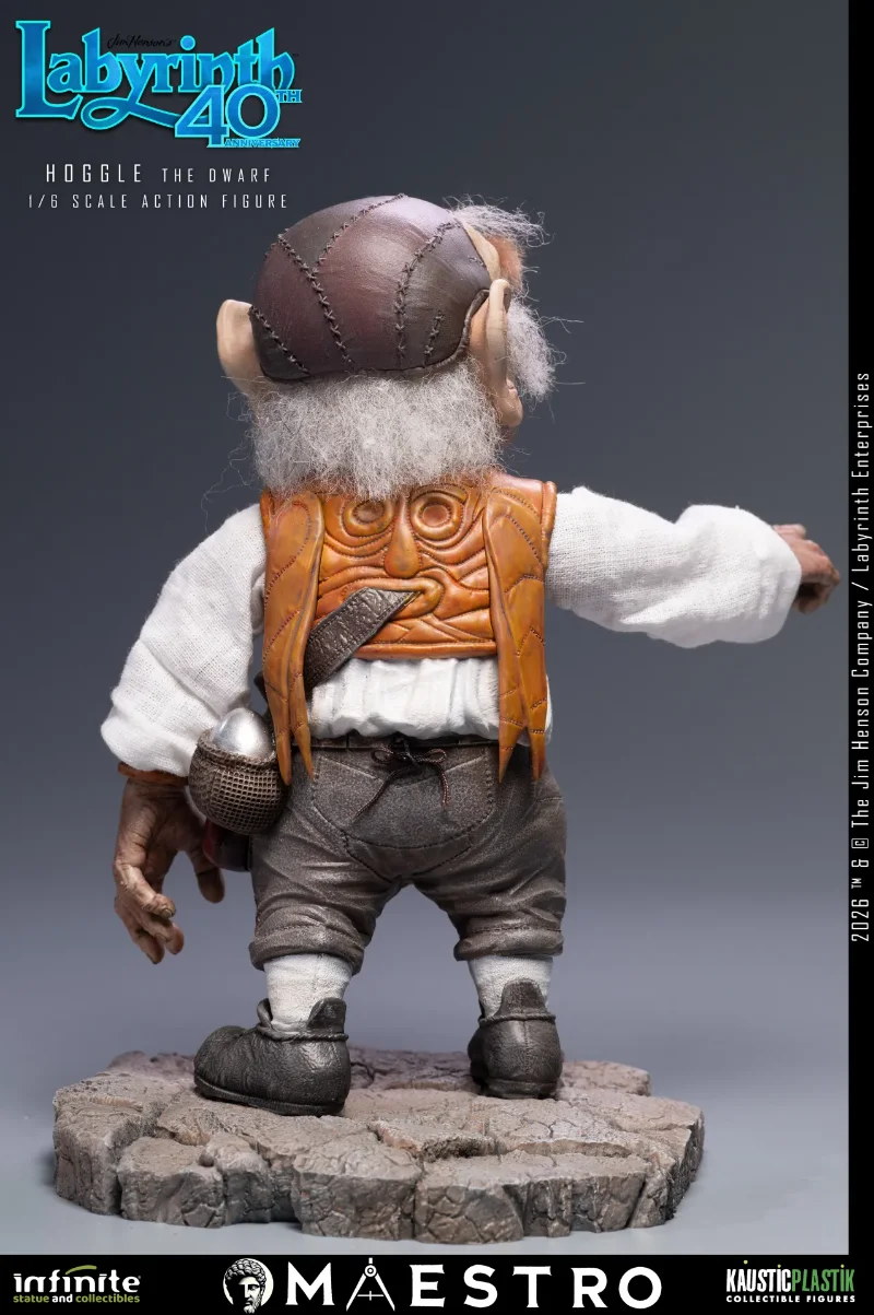 LABYRINTH HOGGLE THE DWARF 1/6 ACTION FIGURE