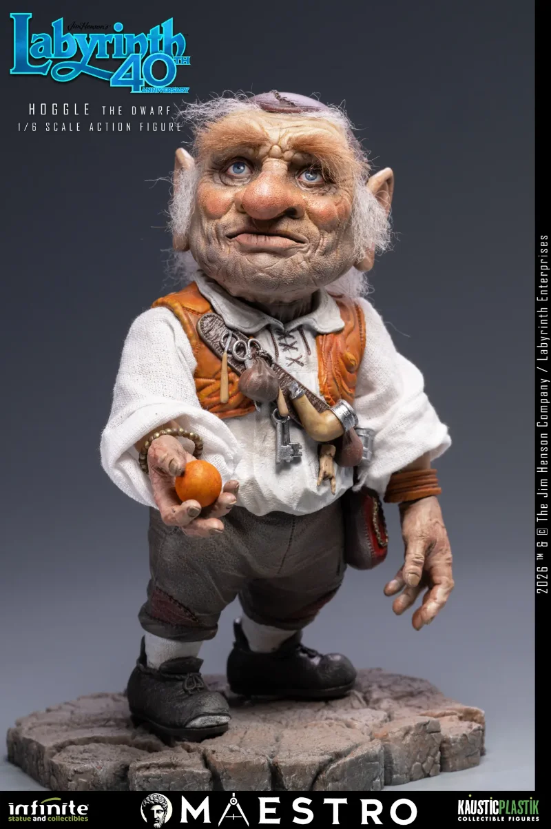 LABYRINTH HOGGLE THE DWARF 1/6 ACTION FIGURE
