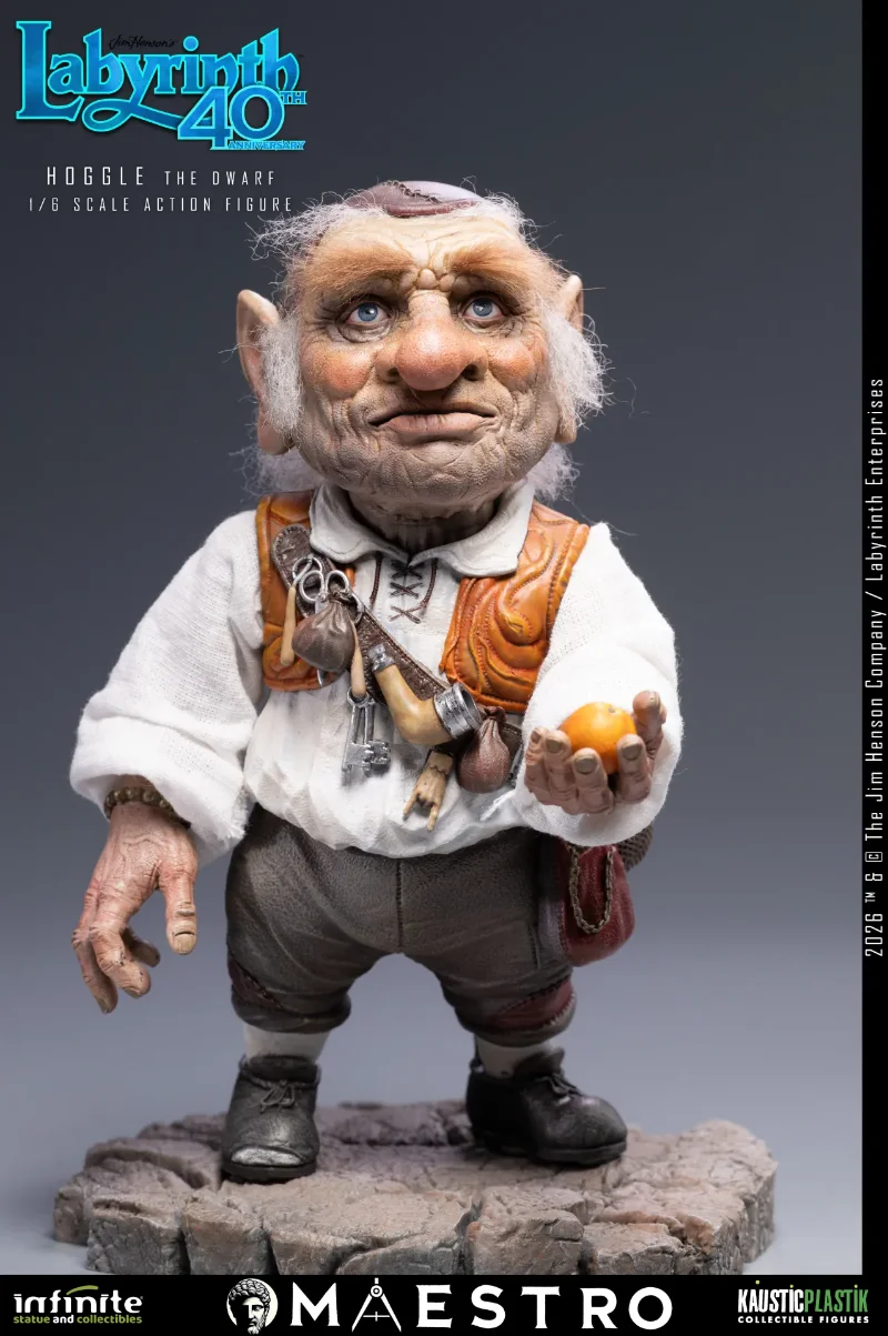 LABYRINTH HOGGLE THE DWARF 1/6 ACTION FIGURE