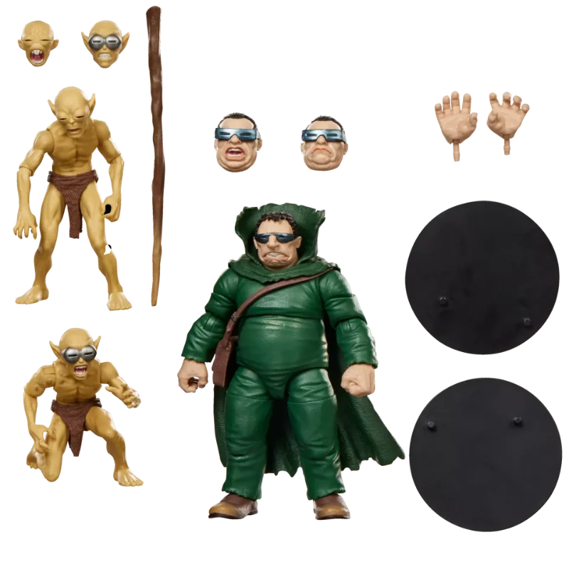 MARVEL LEGENDS FANTASTIC FOUR MOLE MAN AND MOLOIDS ACTION FIGURES