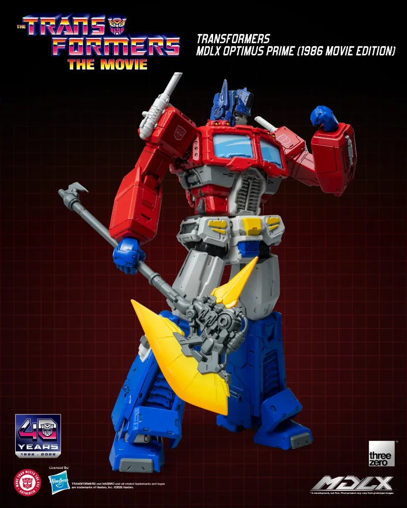 TRANSFORMERS MDLX OPTIMUS PRIME 1986 MOVIE EDITION ACTION FIGURE