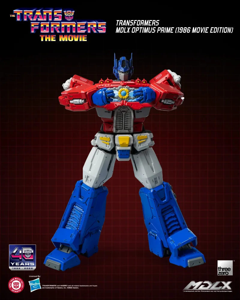 TRANSFORMERS MDLX OPTIMUS PRIME 1986 MOVIE EDITION ACTION FIGURE