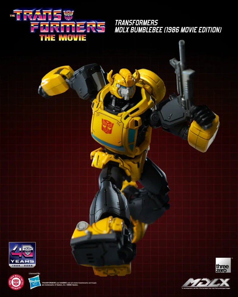 TRANSFORMERS MDLX BUMBLEBEE 1986 MOVIE EDITION ACTION FIGURE