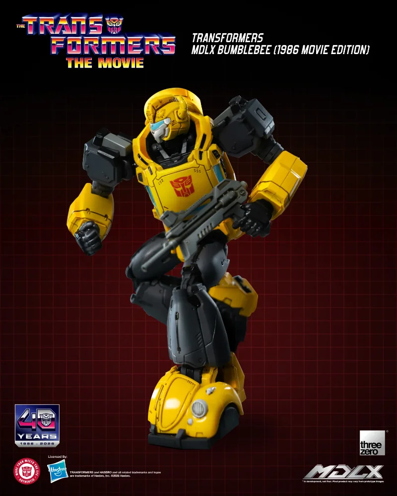 TRANSFORMERS MDLX BUMBLEBEE 1986 MOVIE EDITION ACTION FIGURE