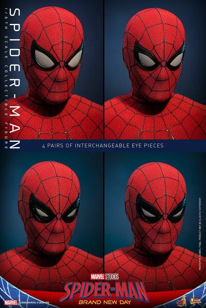 1/6 HOT TOYS - MARVEL SPIDER-MAN: BRAND NEW DAY