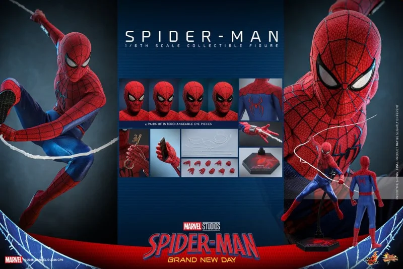 1/6 HOT TOYS - MARVEL SPIDER-MAN: BRAND NEW DAY