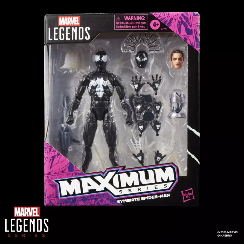 MARVEL LEGENDS MAXIMUM SYMBIOTE SPIDER-MAN ACTION FIGURE