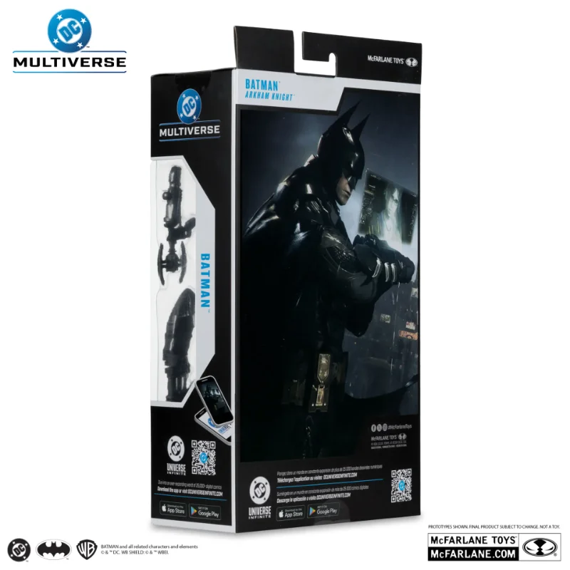 DC MULTIVERSE 7INCH BATMAN ARKHAM KNIGHT ACTION FIGURE