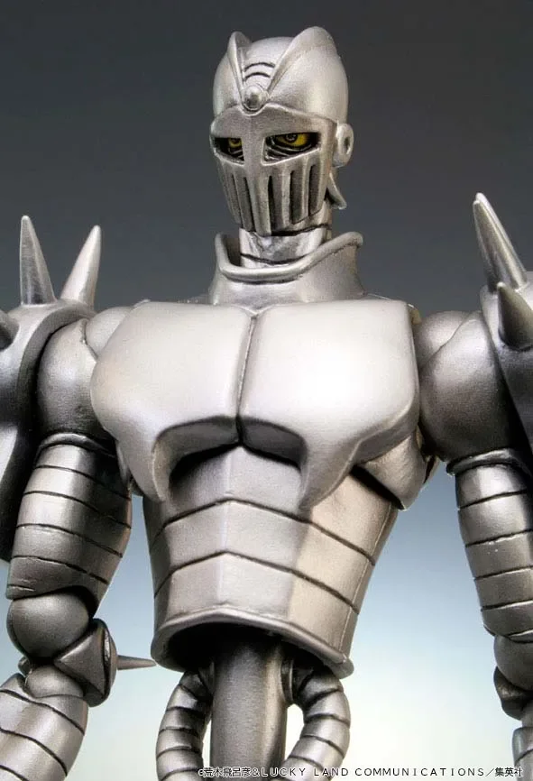 JOJO BIZARRE ADVENTURE SILVER CHARIOT CHOZOKADO ACTION FIGURE RERUN