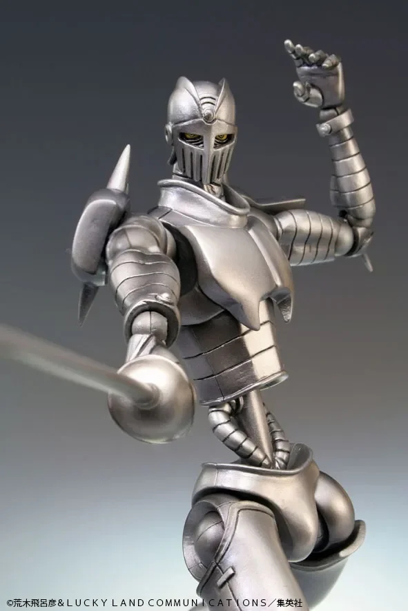 JOJO BIZARRE ADVENTURE SILVER CHARIOT CHOZOKADO ACTION FIGURE RERUN