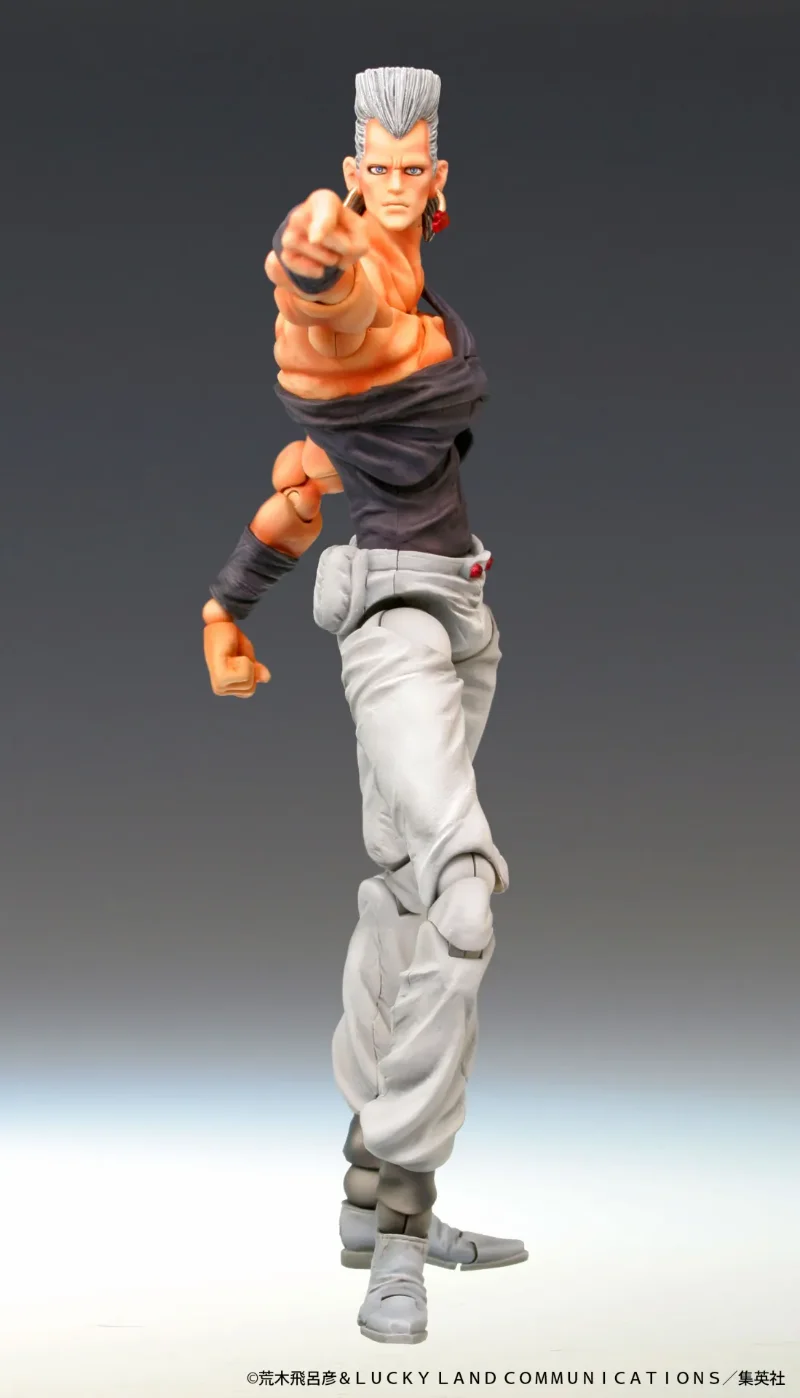 JOJO BIZARRE ADVENTURE JEAN PIERRE POLNAREFF CHOZOKADO ACTION FIGURE RERUN