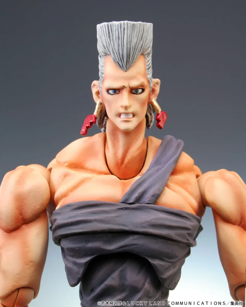 JOJO BIZARRE ADVENTURE JEAN PIERRE POLNAREFF CHOZOKADO ACTION FIGURE RERUN