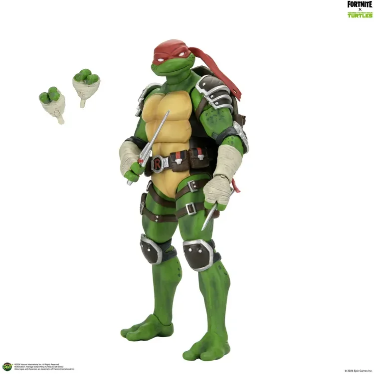 TEENAGE MUTANT NINJA TURTLES FORTNITE RAPHAEL ACTION FIGURE
