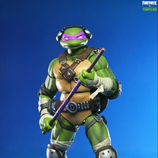 TEENAGE MUTANT NINJA TURTLES FORTNITE DONATELLO ACTION FIGURE
