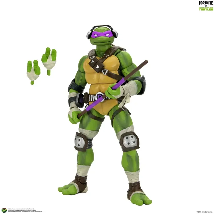 TEENAGE MUTANT NINJA TURTLES FORTNITE DONATELLO ACTION FIGURE