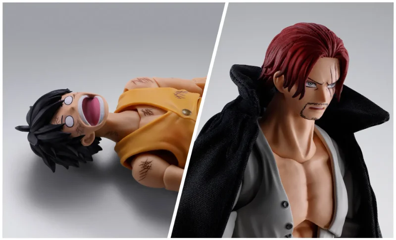 S.H. FIGUARTS - ONE PIECE SHANKS MARINEFORD