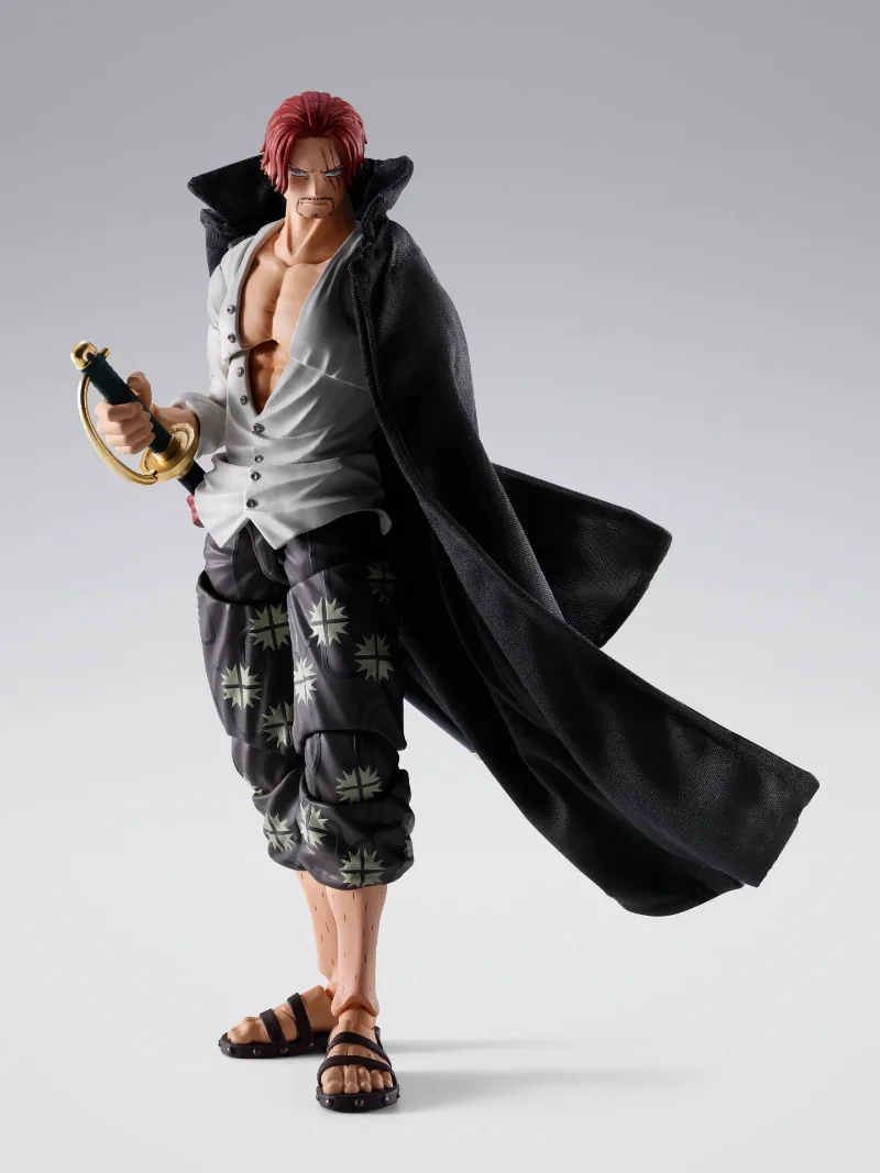S.H. FIGUARTS - ONE PIECE SHANKS MARINEFORD