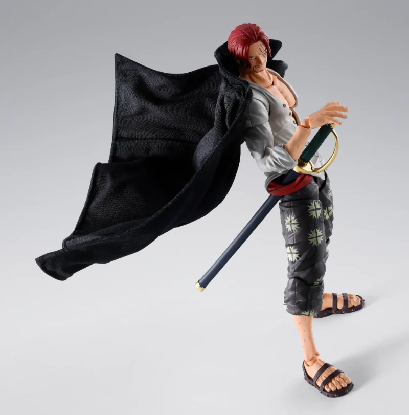 S.H. FIGUARTS - ONE PIECE SHANKS MARINEFORD