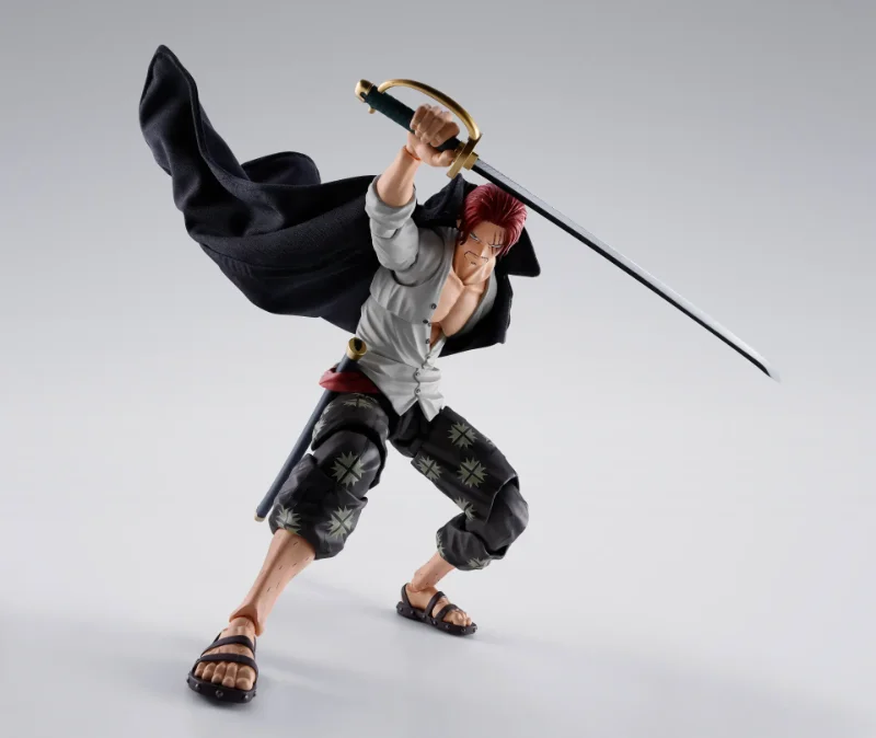 S.H. FIGUARTS - ONE PIECE SHANKS MARINEFORD
