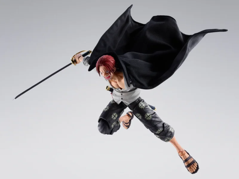 S.H. FIGUARTS - ONE PIECE SHANKS MARINEFORD