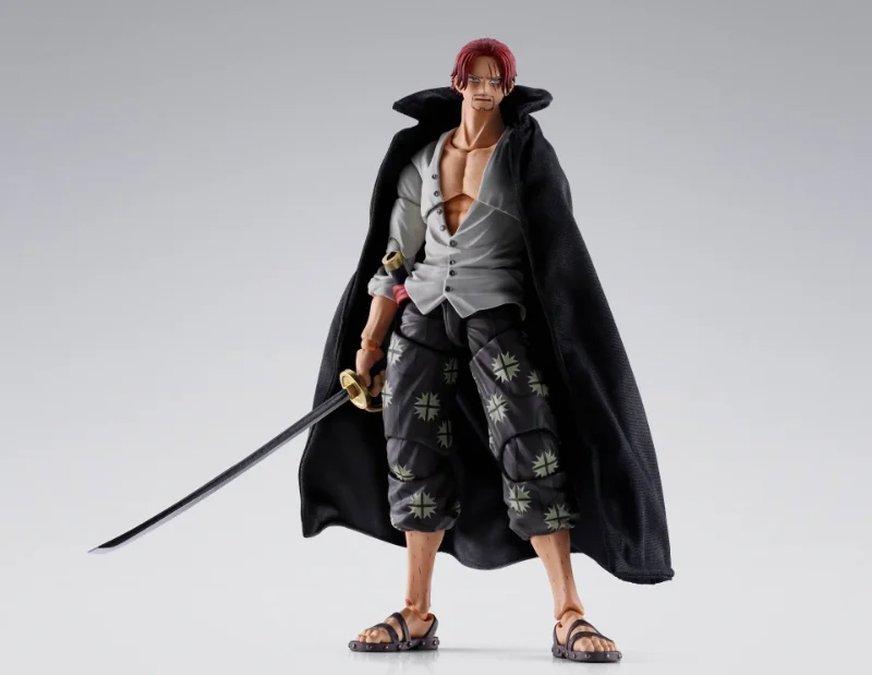 S.H. FIGUARTS - ONE PIECE SHANKS MARINEFORD