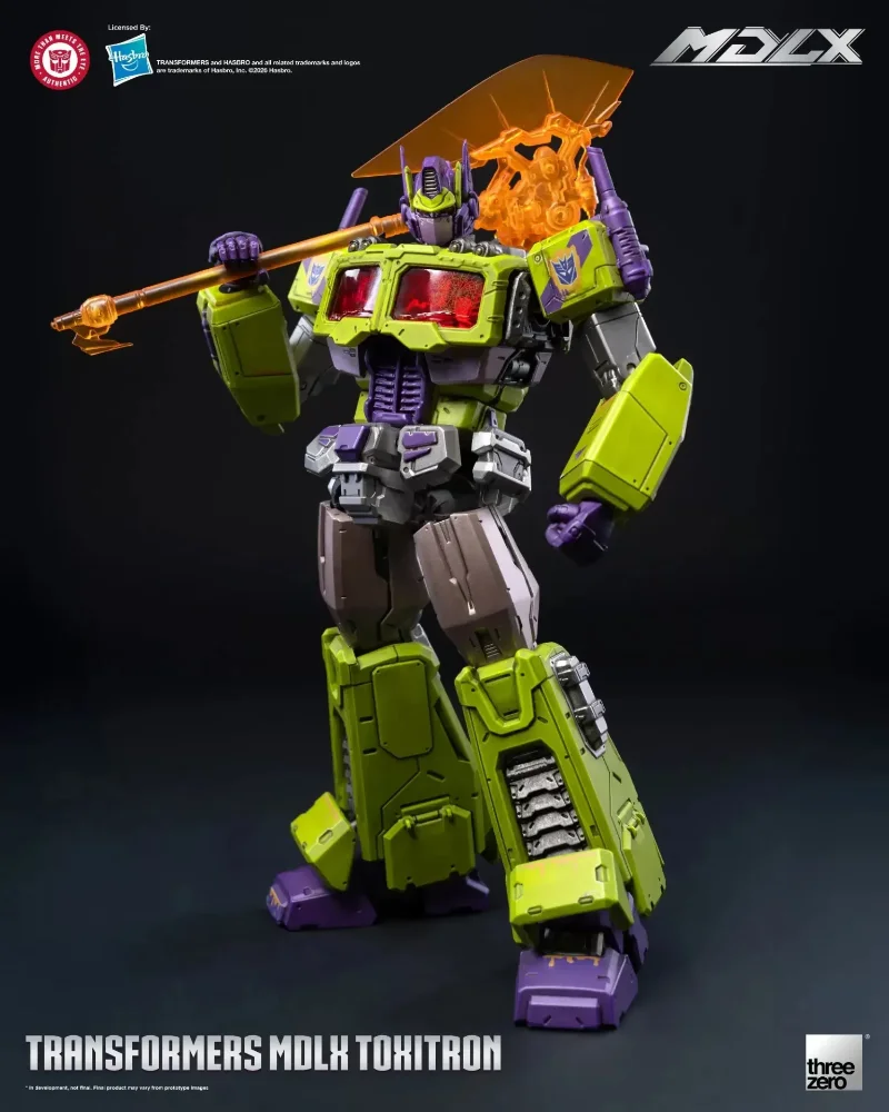 TRANSFORMERS MDLX TOXITRON EXCLUSIVE ACTION FIGURE
