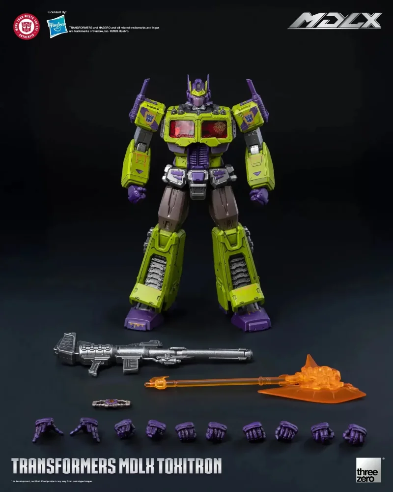 TRANSFORMERS MDLX TOXITRON EXCLUSIVE ACTION FIGURE