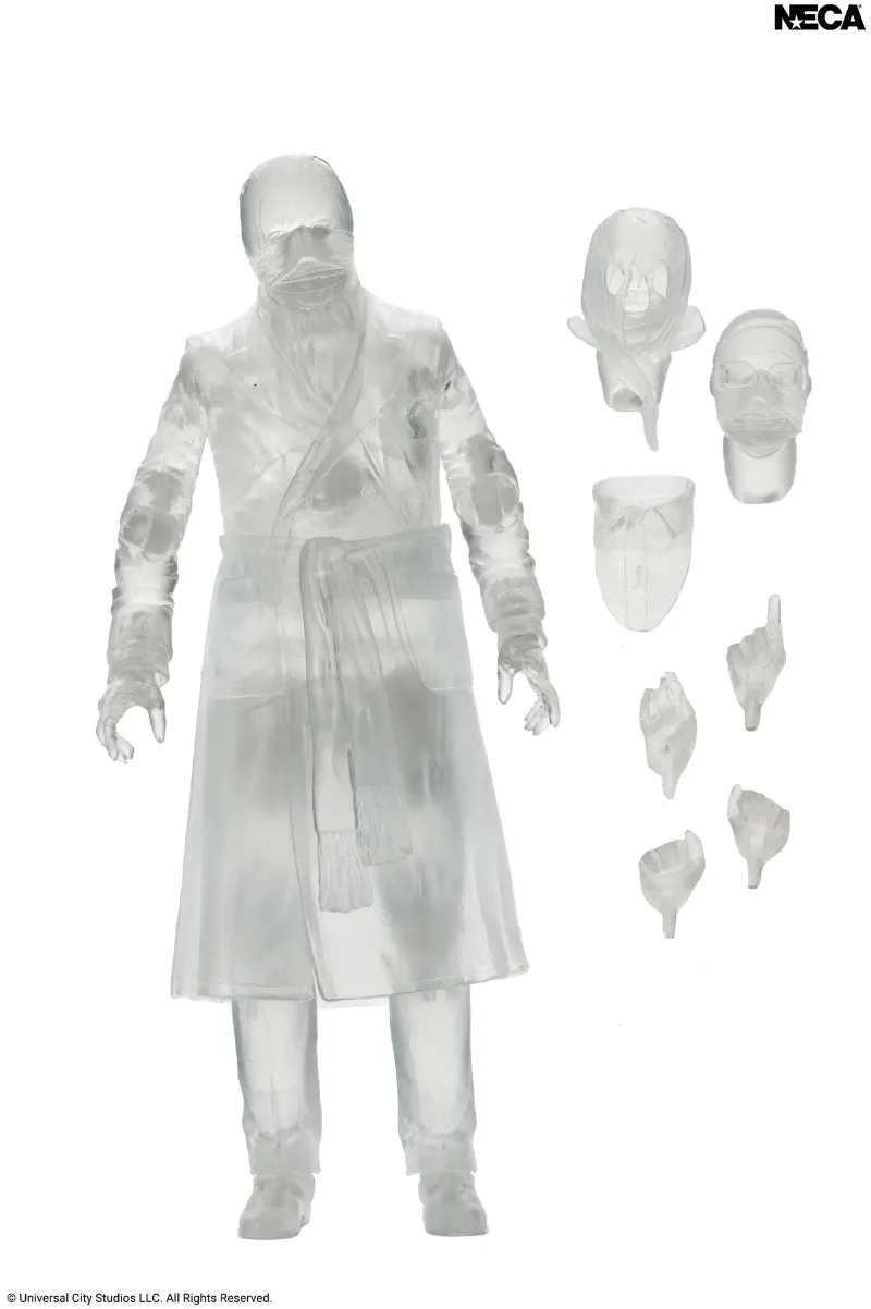 UNIVERSAL MONSTERS INVISIBLE MAN INVISIBLE ACTION FIGURE