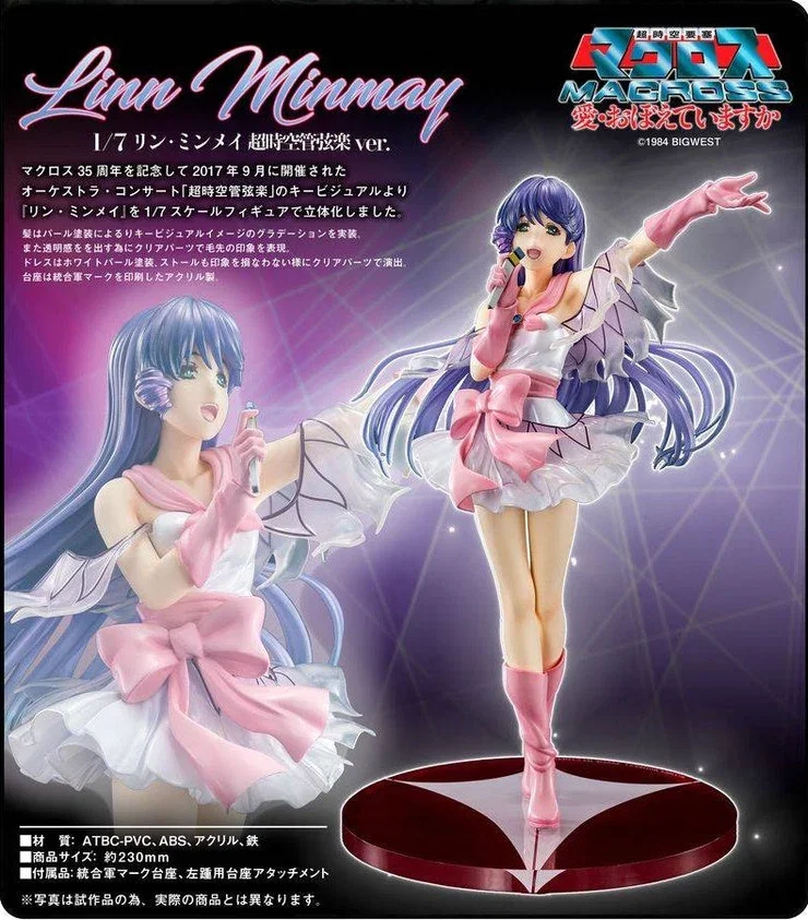 1/7 MACROSS LYNN MINMAY SUPERDIMENSIONAL ORCHESTRA VER.