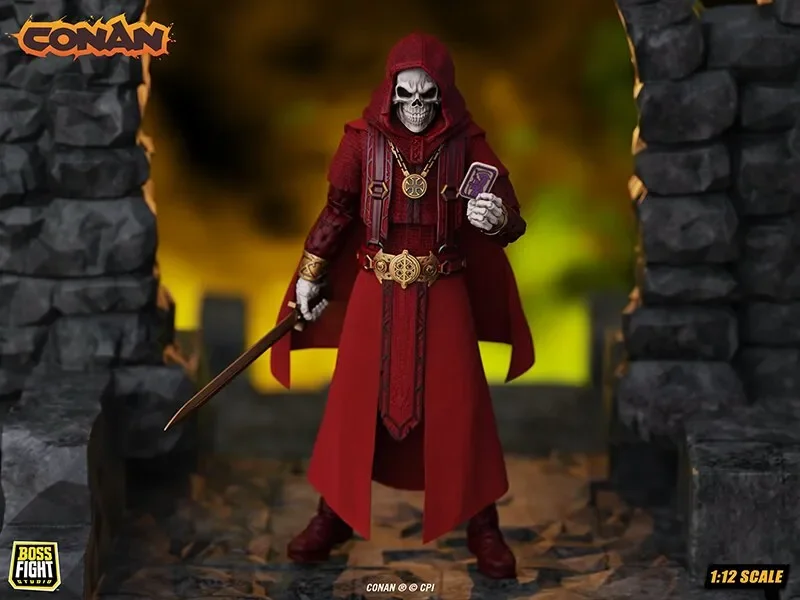 CONAN - THULSA DOOM UNDEAD SORCERER H.A.C.K.S. 1:12 ACTION FIGURE