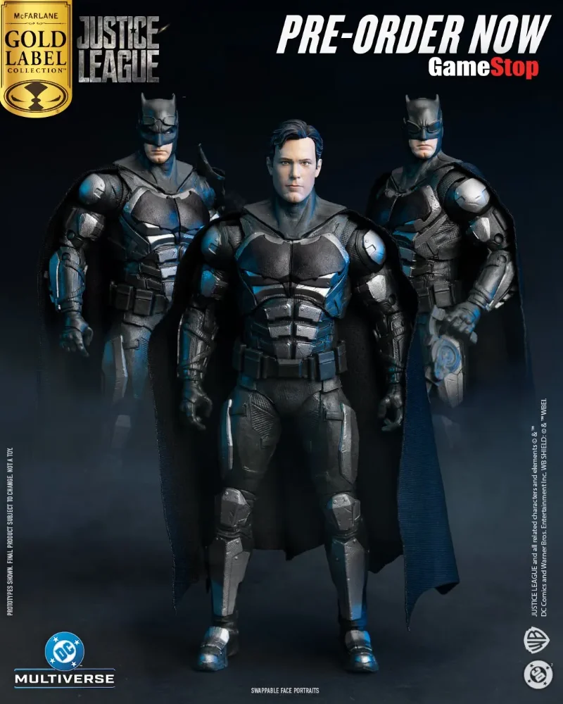 DC THEATRICAL 7INCH BATMAN JUSTICE LEAGUE ACTION FIGURE
