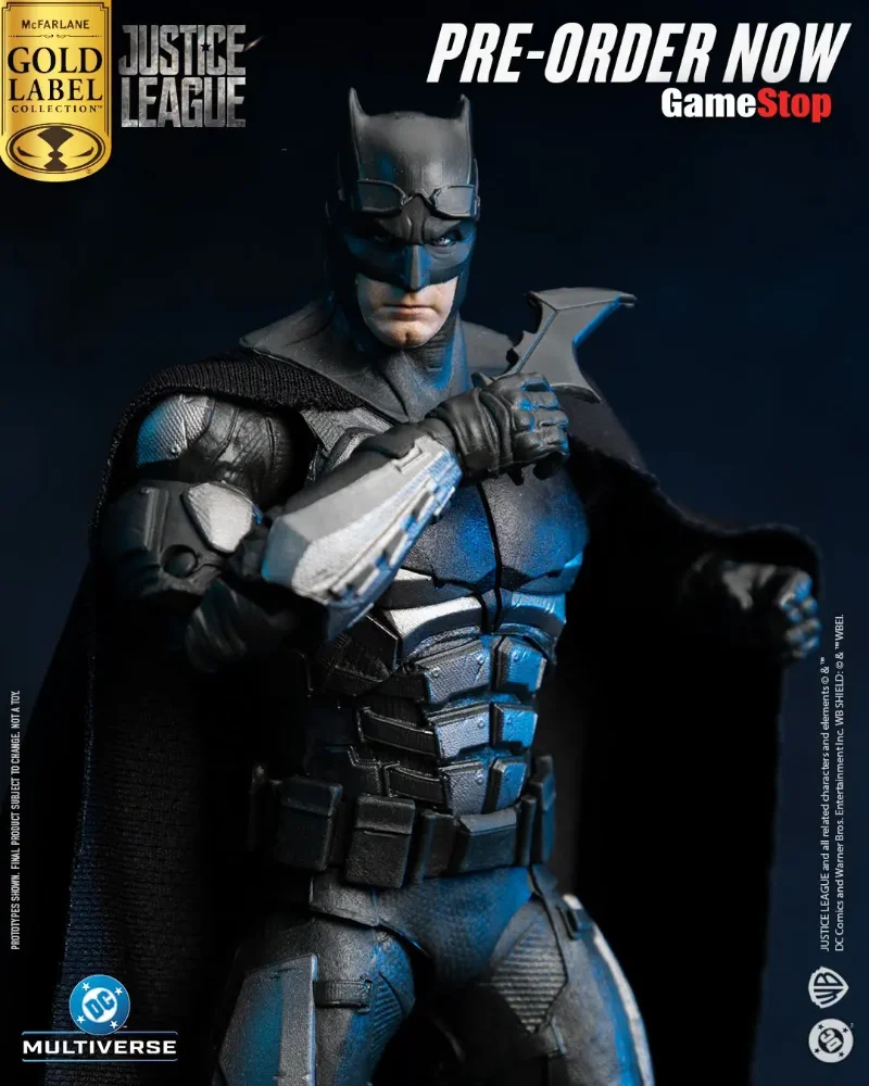 DC THEATRICAL 7INCH BATMAN JUSTICE LEAGUE ACTION FIGURE