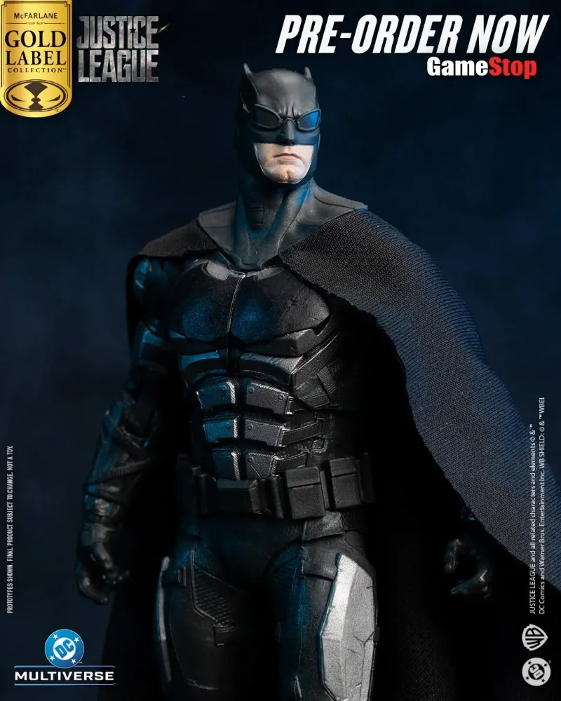 DC THEATRICAL 7INCH BATMAN JUSTICE LEAGUE ACTION FIGURE