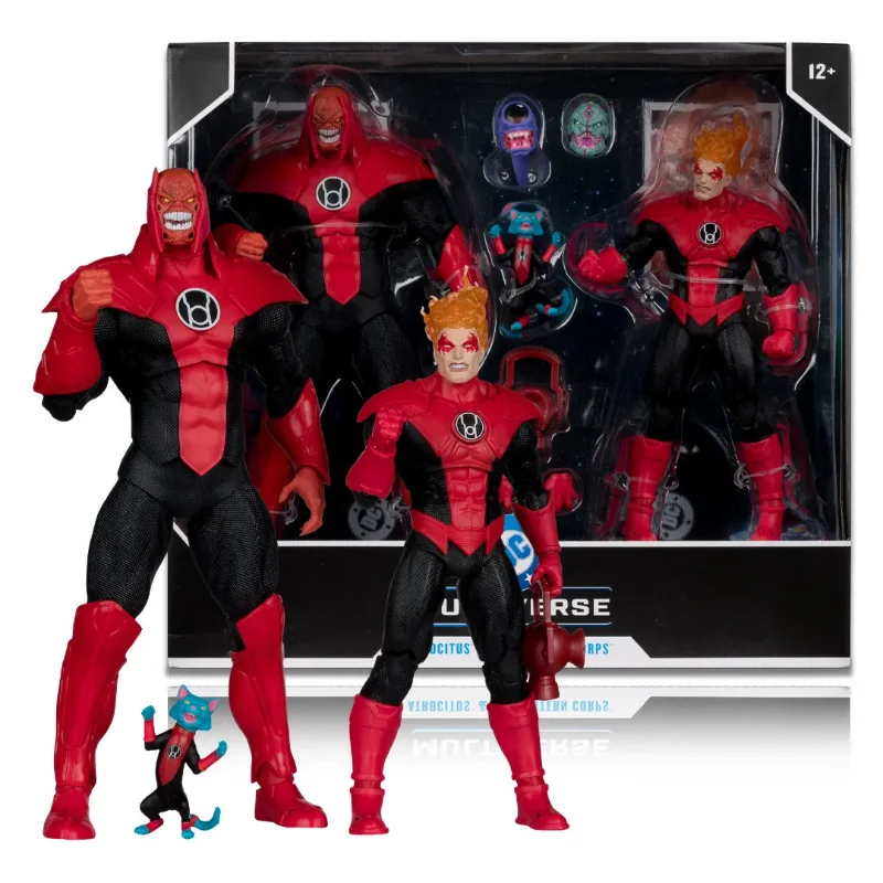DC MULTIVERSE 7INCH + MEGAFIG ATROCITUS AND RED LANTERN CORPS ACTION FIGURE