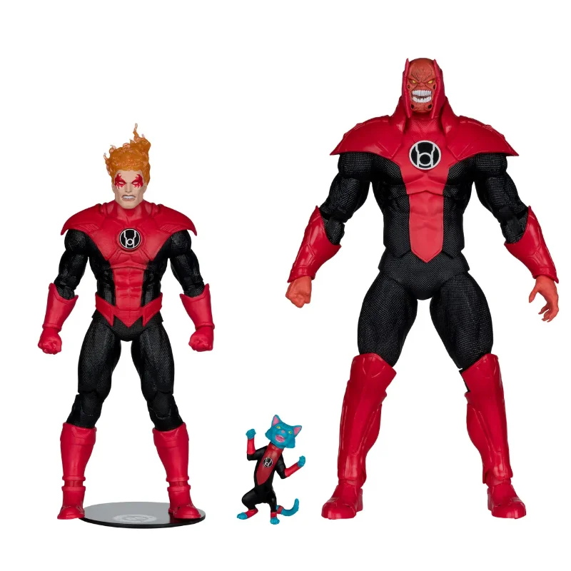 DC MULTIVERSE 7INCH + MEGAFIG ATROCITUS AND RED LANTERN CORPS ACTION FIGURE