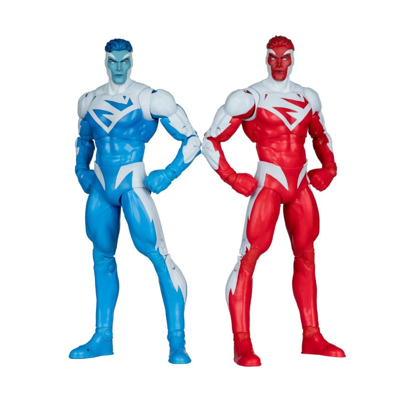 DC COLLECTOR ED SUPERMAN RED VS SUPERMAN BLUE 2PK ACTION FIGURE