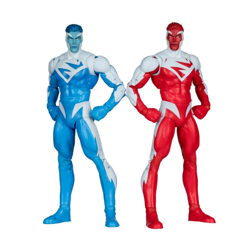 DC COLLECTOR ED SUPERMAN RED VS SUPERMAN BLUE 2PK ACTION FIGURE