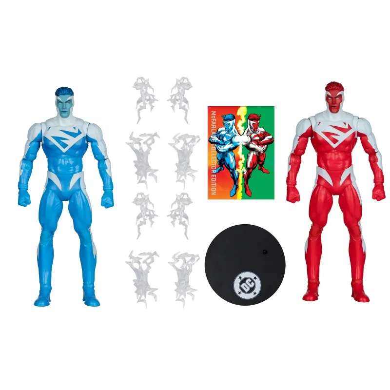 DC COLLECTOR ED SUPERMAN RED VS SUPERMAN BLUE 2PK ACTION FIGURE
