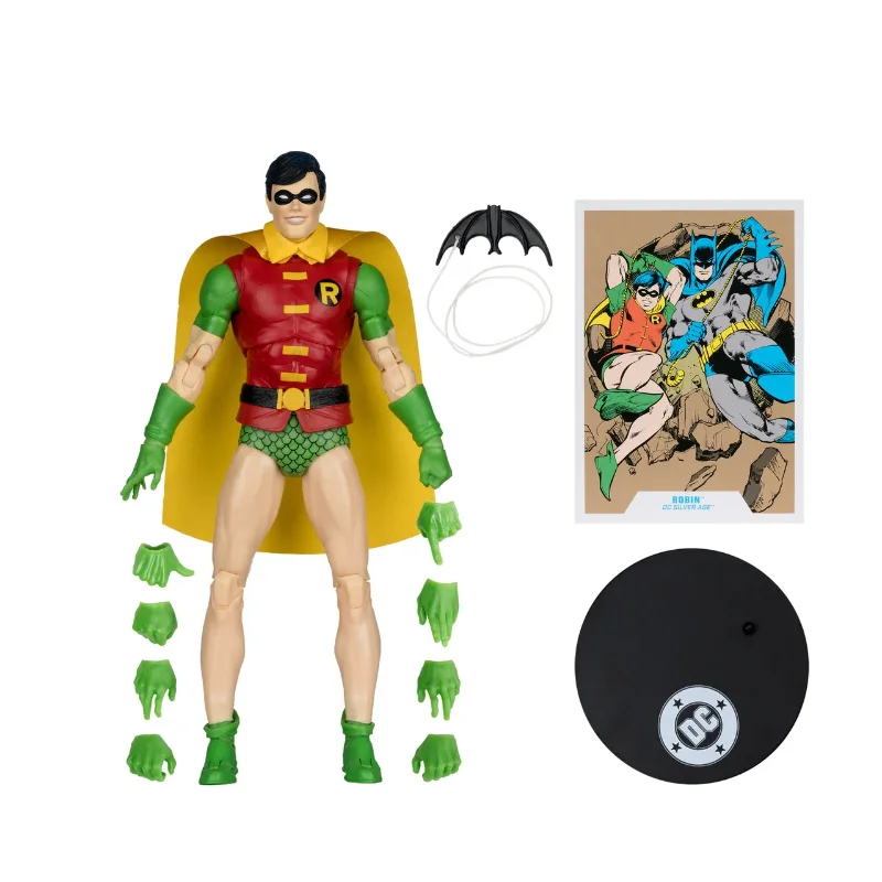DC MULTIVERSE 7INCH ROBIN SILVER AGE ACTION FIGURE