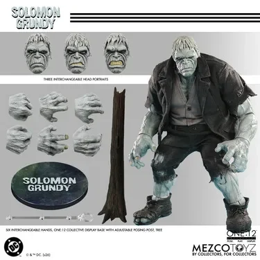 ONE 12 COLLECTIVE SOLOMON GRUNDY ACTION FIGURE