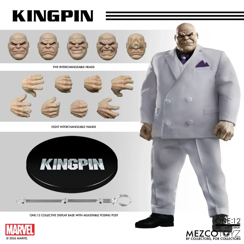 ONE:12 COLLECTIVE KINGPIN ACTION FIGURE