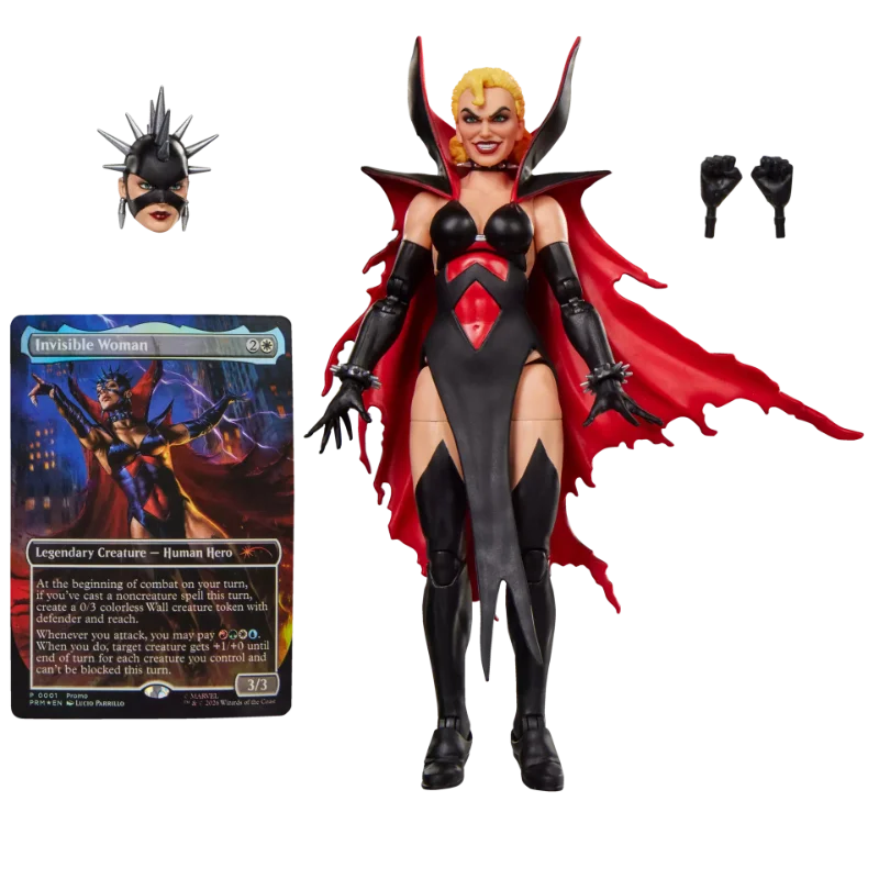 MARVEL LEGENDS MAGIC THE GATHERING MALICE SUE STORM ACTION FIGURE