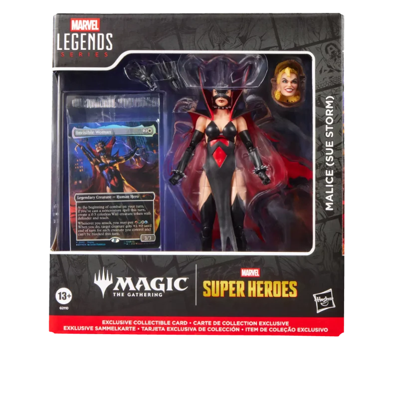 MARVEL LEGENDS MAGIC THE GATHERING MALICE SUE STORM ACTION FIGURE
