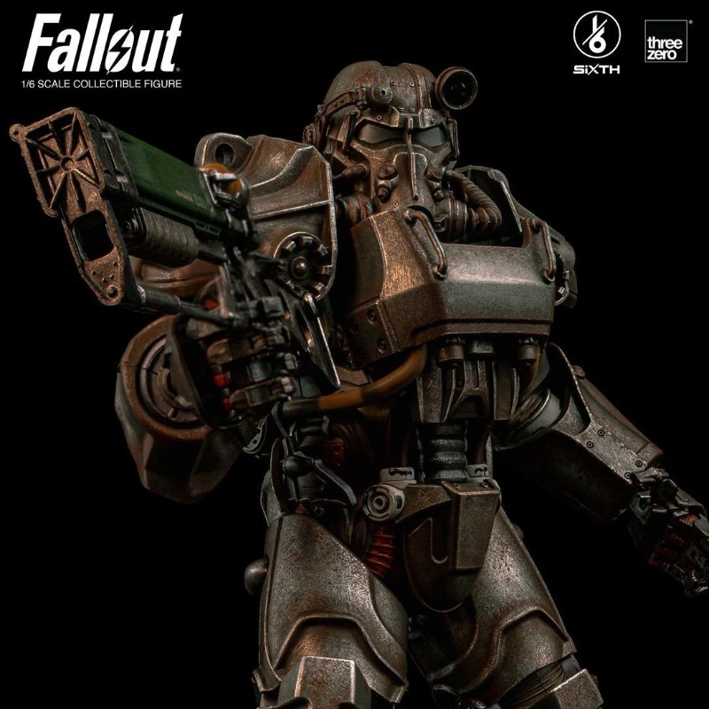 FALLOUT T-60 RUST POWER ARMOR 1/6 ACTION FIGURE