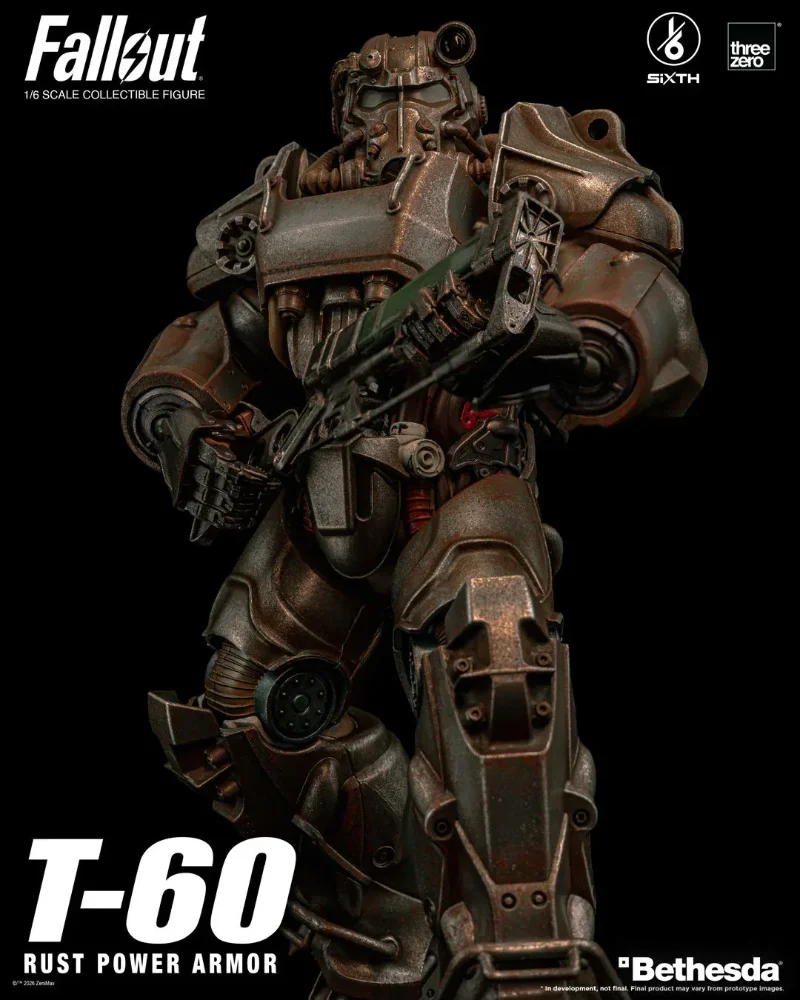 FALLOUT T-60 RUST POWER ARMOR 1/6 ACTION FIGURE