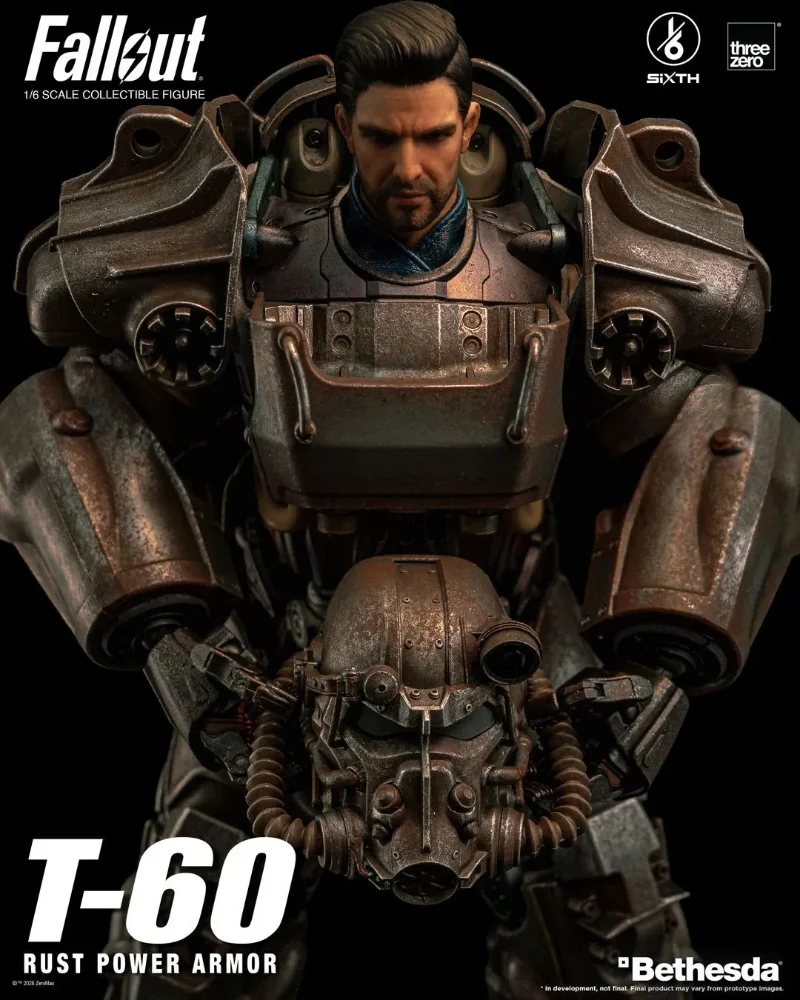 FALLOUT T-60 RUST POWER ARMOR 1/6 ACTION FIGURE