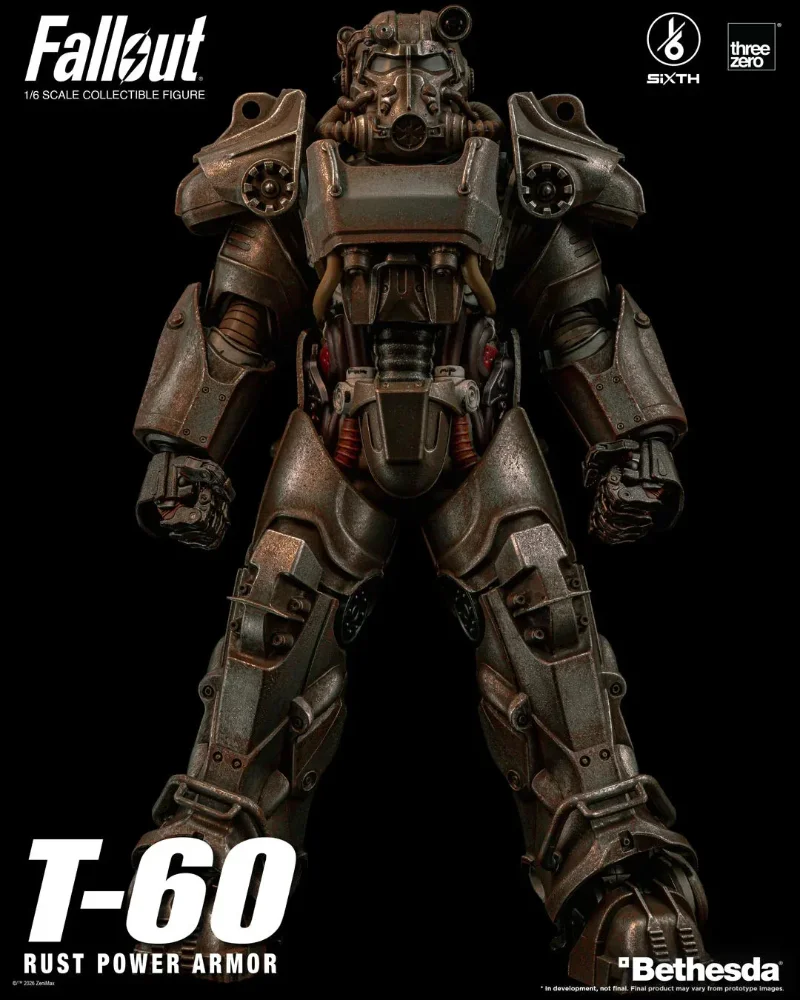 FALLOUT T-60 RUST POWER ARMOR 1/6 ACTION FIGURE