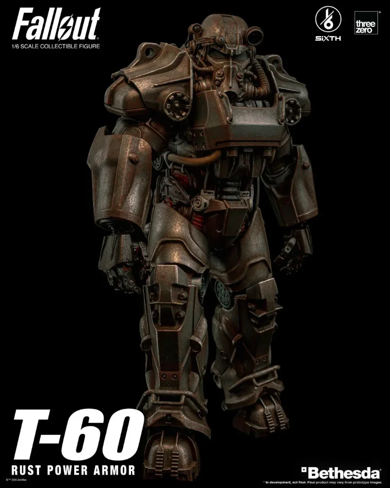 FALLOUT T-60 RUST POWER ARMOR 1/6 ACTION FIGURE